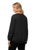 Ulla Popken Sweatshirt in schwarz