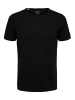 SELECTED HOMME T-Shirt SLHMORGAN SS O-NECK TEE in Schwarz