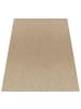 KADIMA DESIGN Teppich Kurzflor Unifarben Wohnzimmer in Beige