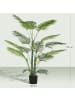 HOMCOM Künstliche Palme-20L x 20B x 175H cm-Grün