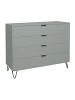 58 aufm Kessel KOMMODE Erna 119x45x102 Pinie Green matt Lack