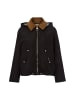 Barbour Jacke Weaver in schwarz cognac - 0001