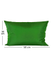 JACK 2er Set Outdoor Kissenhülle 30x50cm Uni in Blattgrün