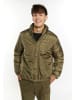 MO Herren Leichte Steppjacke in Militäroliv