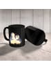Mr. & Mrs. Panda Mug Pinguin umarmen ohne Spruch in Schwarz
