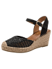 Tamaris Espadrill in BLACK
