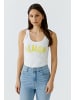 Oui Tank Top in Optic White