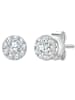Glanzstücke München Ohrstecker aus Sterling Silber mit Zirkonia in silber