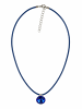 collezione alessandro Kurze Kette " Frankfurt " in blau