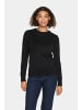 SAINT TROPEZ Strickpullover CherriSZ Gerade Passform in Black