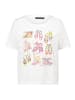 Betty Barclay Basic Shirt mit Placement in Patch Cream/Rosé