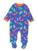 Toby Tiger Strampler mit Eichhörnchen Print in blau