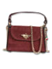 Florence Leder Umhängetasche Florence Tasche bordeauxrot ca. 19cm