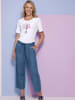 Sieh an! Jeans-Culotte in blue-bleached