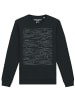 wat? Apparel Sweatshirt Doodle Cats in Schwarz