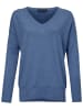 Heine V-Pullover in blau