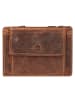 Greenburry Vintage Magic Geldbörse RFID Leder 10 cm in brown