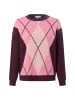 More & More Strickpullover in aubergine altrosa - 0001