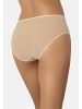 Teyli 3er Pack: Hohe Taille Slip mit floraler Spitze Vida in beige