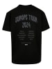 Mister Tee Mister Tee Herren Football's coming Home Europe Tour Oversize Tee in black