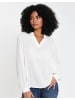 Threadbare Blusenshirt THB Catheryn V Neck Blouse in Weiß