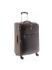 Gladiator 2000 4 Rollen Trolley 68 cm mit Dehnfalte in brown