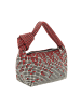myMo at night Women Handbag in Red Silver