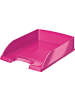 Leitz Briefablage Wow A4 Kunststoff pink metallic