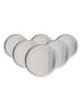 Ritzenhoff & Breker 6er Set Frühstücksteller Trio ø 19,5 cm in Grau