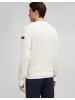 HECHTER PARIS Rippstrick-Pullover in offwhite