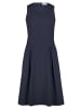 Vera Mont Sommerkleid mit V-Ausschnitt in Night Sky