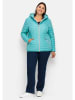 sheego Steppjacke in aqua