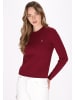 DreiMaster Maritim Sweater in wine red