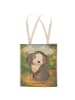 Mr. & Mrs. Panda Shopper-Tasche Hund Entspannen Design ohne Spruch in Weiß