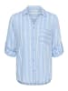 Kaffe Langarm - Hemd KAbabara Regular fit in Windsurfer/Chalk Stripe