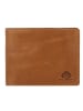 Greenburry Tornado Geldbörse RFID Schutz Leder 13 cm peanut brown