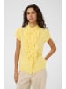 SAINT TROPEZ Langarm - Hemd ElliSZ Gerade Passform in Pineapple Slice