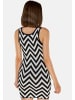 TOOCHE Kleid "ZigZag" in Schwarz