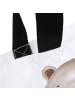 Mr. & Mrs. Panda Tote Bag Damen Bär Gefühl ohne Spruch in Weiß