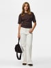 Pieces T-Shirt in Chocolate Plum1