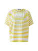 Oui T-Shirt in white yellow