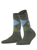 Burlington Socken Melange Marylebone in True blue