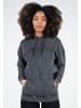 Gorilla Wear Übergroßer Damen-Hoodie - Crowley - Grau Gewaschen