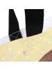 Mr. & Mrs. Panda Strandtasche Igel Herzen ohne Spruch in Gelb Pastell