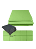 relaxdays Yogamatte in Grün - (B)61 x (H)0,6 x (T)183 cm