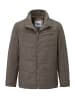 S4 JACKETS Velours-Jacke Pegasus in taupe