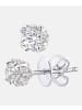 Diamant L'éternel Ohrstecker aus 375 Weißgold mit Diamant