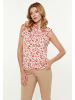 Usha Women Top in red