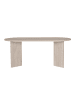 CALICOSY Esstisch SABLE in Travertin - (W) 180  x (H) 75  x (L) 89,5  cm