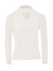 NAEMI Damen Strickpullover in Weiss